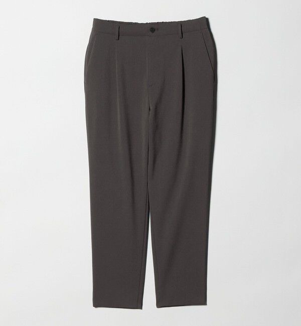 BEAUTY&YOUTH UNITED ARROWS「トリクシオン/TRIXION シャンブレー 1P テーパード スラックス NO.5 セットアップ対応 ウォッシャブル」|チノ|