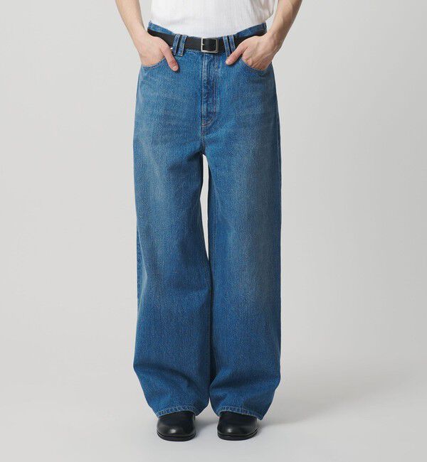 MONKEY TIME「ネップ デニム バギー パンツ」|チノ|