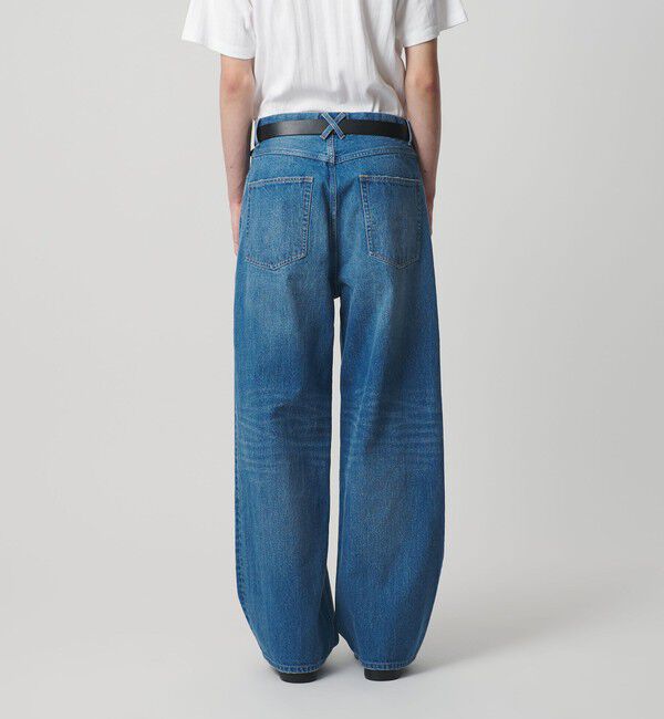 MONKEY TIME「ネップ デニム バギー パンツ」|チノ|