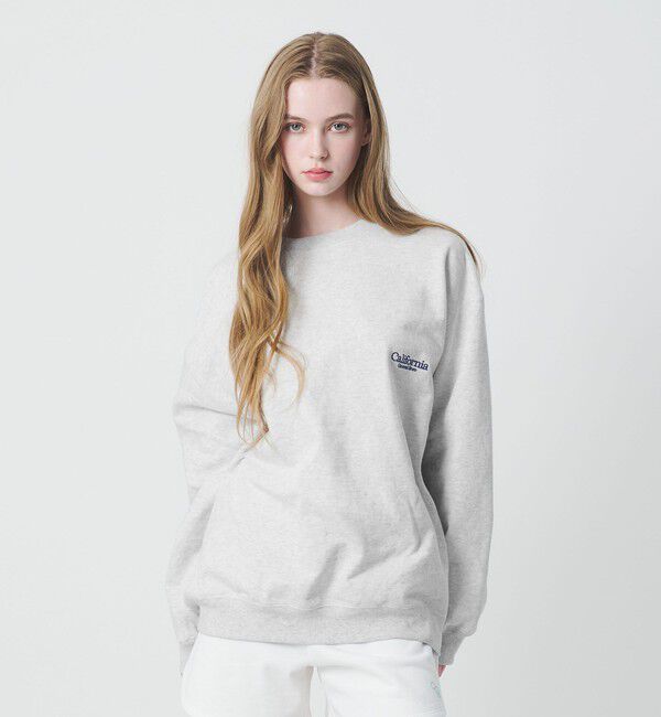 California General Store「＜CGS.＞オーガニックコットン クルーネック スウェット シャツ」|スウェット・ジャージ|