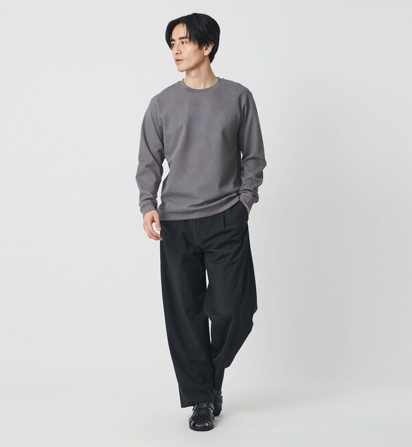 BEAUTY&YOUTH UNITED ARROWS「WAVES ダブルフェイス コンフォート スウェット」|Tシャツ・カットソー|