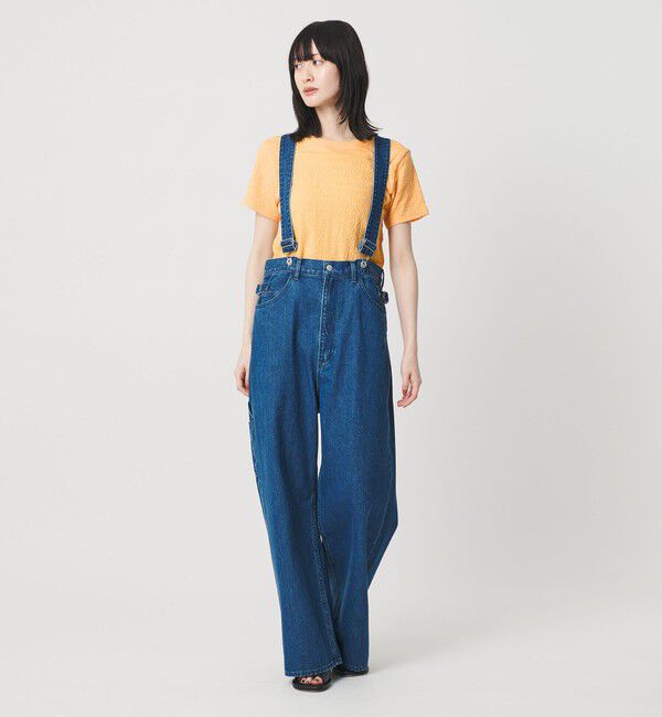 BEAUTY&YOUTH UNITED ARROWS「ジャガード コンパクト ショートスリーブTシャツ」|Tシャツ・カットソー|