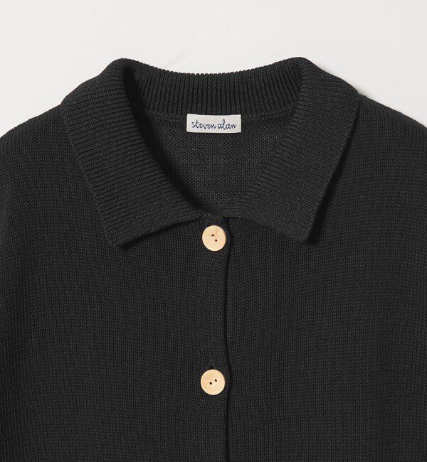 STEVEN ALAN「＜Steven Alan＞コットン ショートスリーブ カーディガン」|カーディガン|