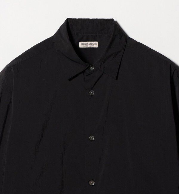 BEAUTY&YOUTH UNITED ARROWS「ライト コットンナイロン ワッシャー レギュラーシャツ GRANDE TAPERD型」|シャツ・ブラウス|