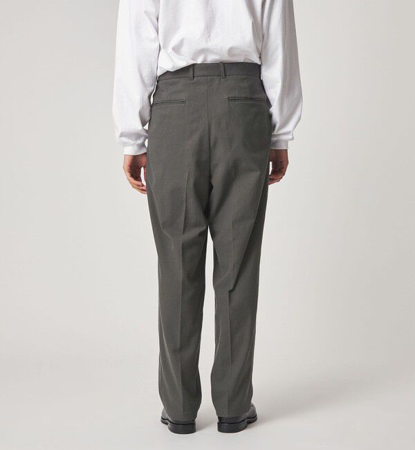 STEVEN ALAN「＜Steven Alan＞ TCL オックスフォード アウト ワンプリーツ スラックス」|スラックス|