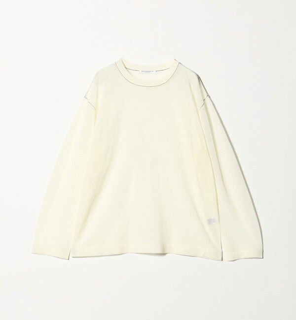 BEAUTY&YOUTH UNITED ARROWS「レーヨンナイロン ライン シアーニット プルオーバー ウォッシャブル」|ニット・セーター|