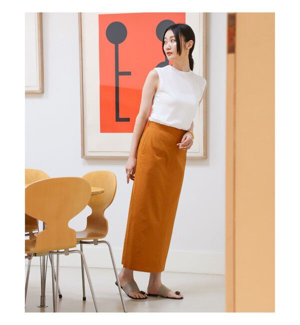 Demi-Luxe BEAMS 「ATON / ORGANIC FRESCA タンクトップ」|Tシャツ・カットソー|