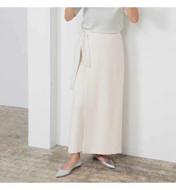 Demi-Luxe BEAMS 「LEE &times; Demi-Luxe BEAMS / ラップ ロングスカート .M」|スカート|