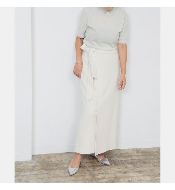 Demi-Luxe BEAMS 「LEE &times; Demi-Luxe BEAMS / ラップ ロングスカート .M」|スカート|