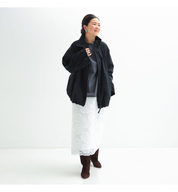 Demi-Luxe BEAMS 「LEE &times; Demi-Luxe BEAMS / オーバースタンドブルゾン.M」|ブルゾン・スタジャン|