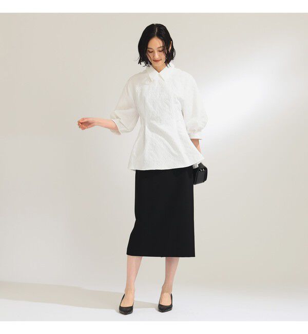 Demi-Luxe BEAMS 「トリアセ セミタイトスカート＊」|スカート|