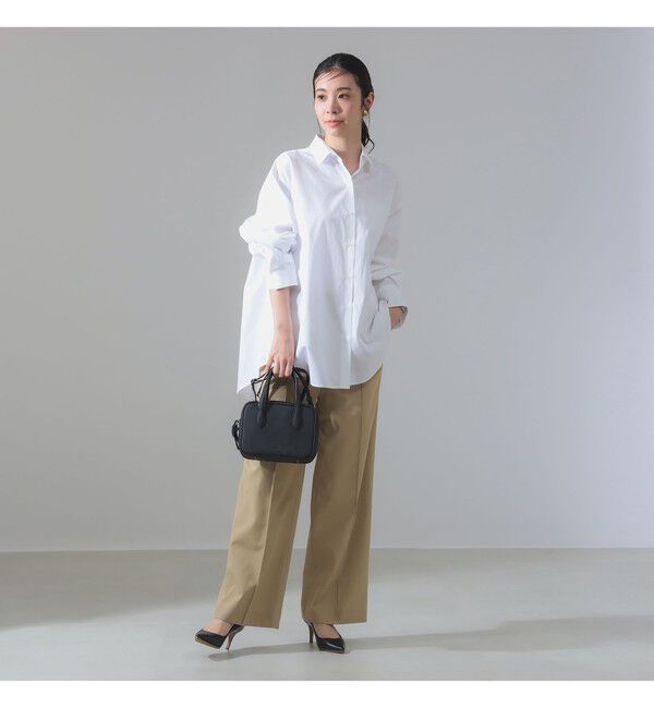 Demi-Luxe BEAMS 「2WAY オーバーシャツ」|シャツ・ブラウス|