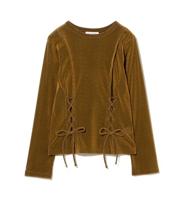 Ray BEAMS 「フロッキー レースアップ トップス」|その他|