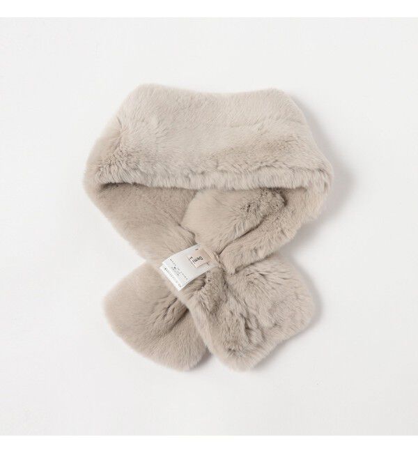 Demi-Luxe BEAMS 「リアル ラビット マフラー」|ストール|