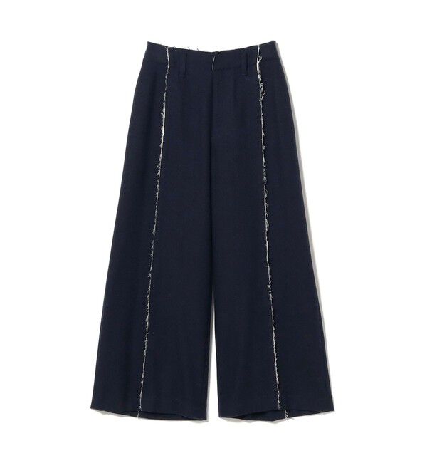 BEAMSBOY「リサイクルウール カットオフ スラックス」|スラックス|