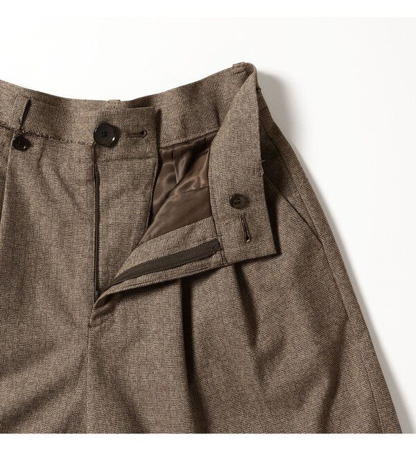 Ray BEAMS 「RBS / ヘリンボーン ワイド パンツ」|チノ|