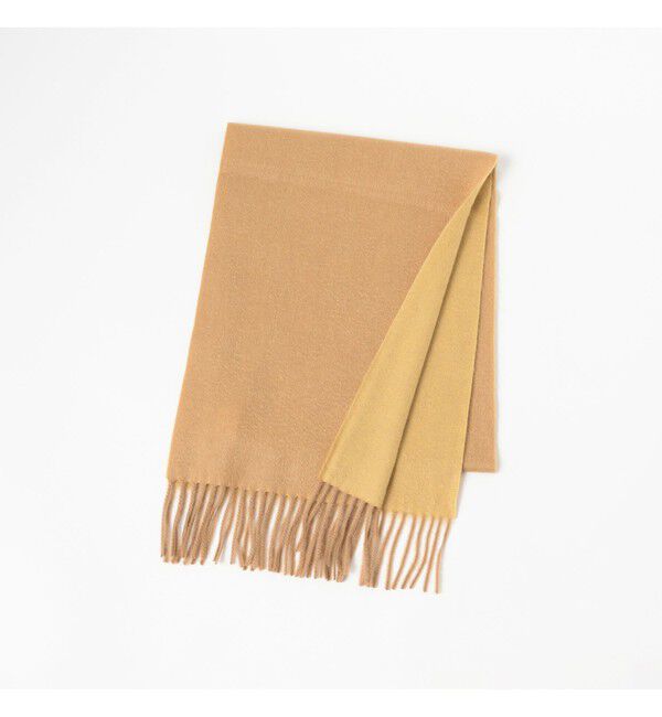 BEAMSBOY「2トーン カシミヤ マフラー」|マフラー|