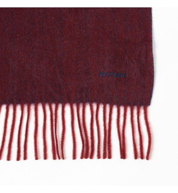 BEAMSBOY「2トーン カシミヤ マフラー」|マフラー|