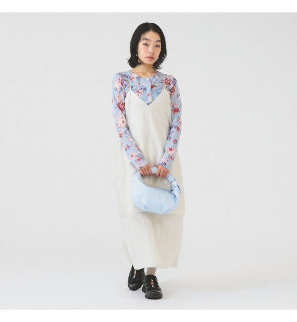 Ray BEAMS 「ビーズ 刺繍 キャミ ワンピース」|ワンピース|IVORY