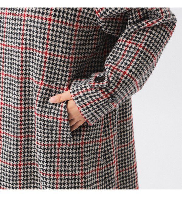 BEAMSBOY「ハリス バルマカン コート」|ダッフルコート|