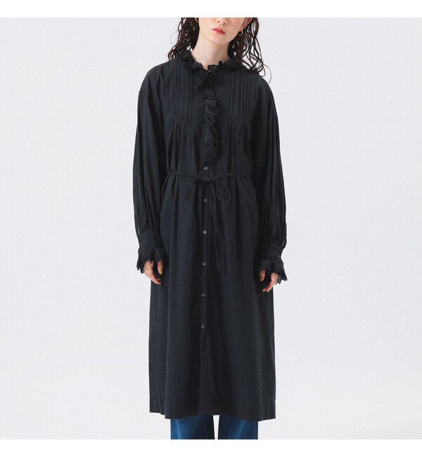 BEAMSBOY「ユーロ ヴィンテージ フリル ワンピース」|ワンピース|