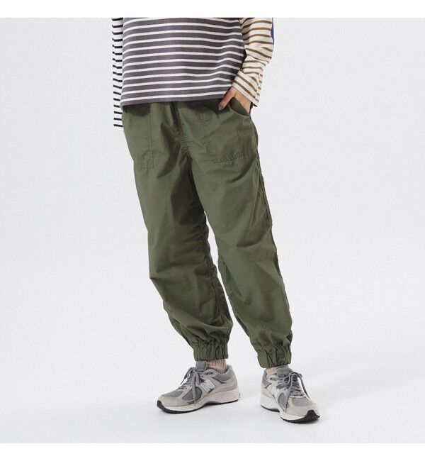 BEAMSBOY「ベイカー ジョガー パンツ」|チノ|