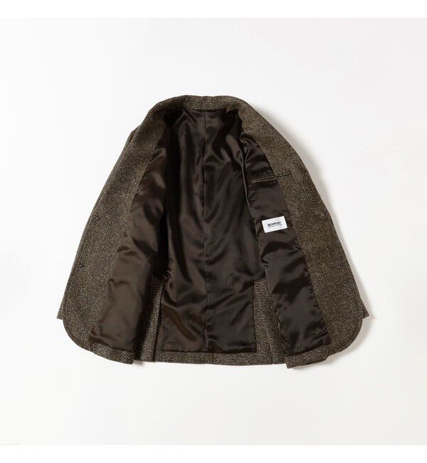 BEAMSBOY「ツイード スリーボタン ビッグジャケット」|テーラードジャケット|