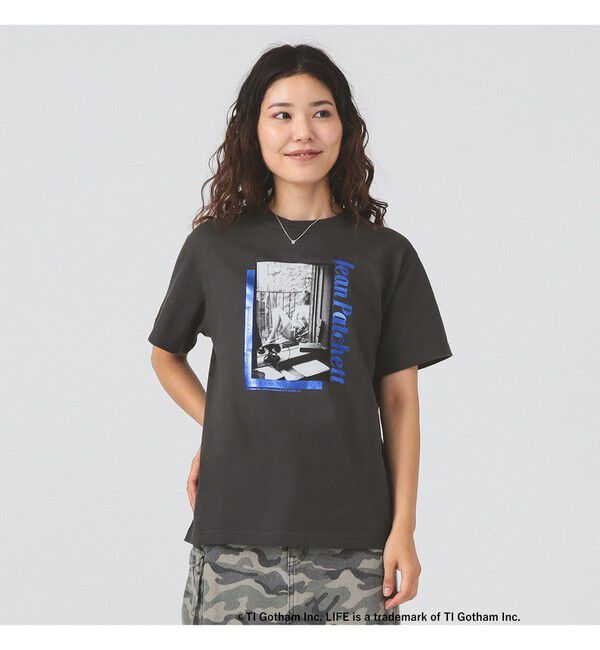 Ray BEAMS 「【別注】GOOD ROCK SPEED / LIFE PC 箔プリント Tシャツ」|Tシャツ・カットソー|