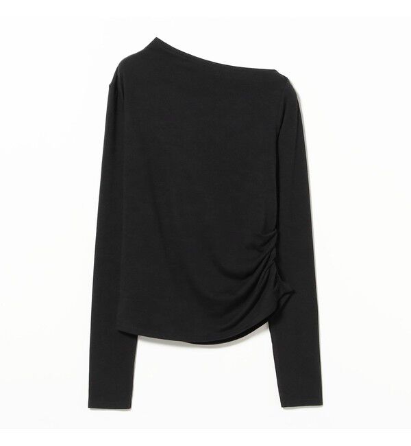 Ray BEAMS 「アシメ ネック ドレープ」|Tシャツ・カットソー|