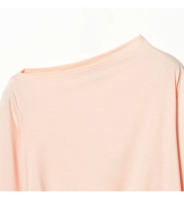 Ray BEAMS 「アシメ ネック ドレープ」|Tシャツ・カットソー|