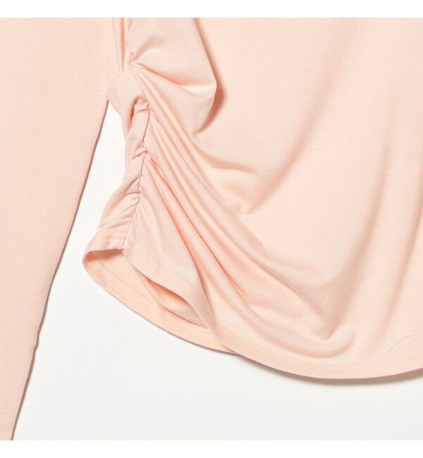 Ray BEAMS 「アシメ ネック ドレープ」|Tシャツ・カットソー|