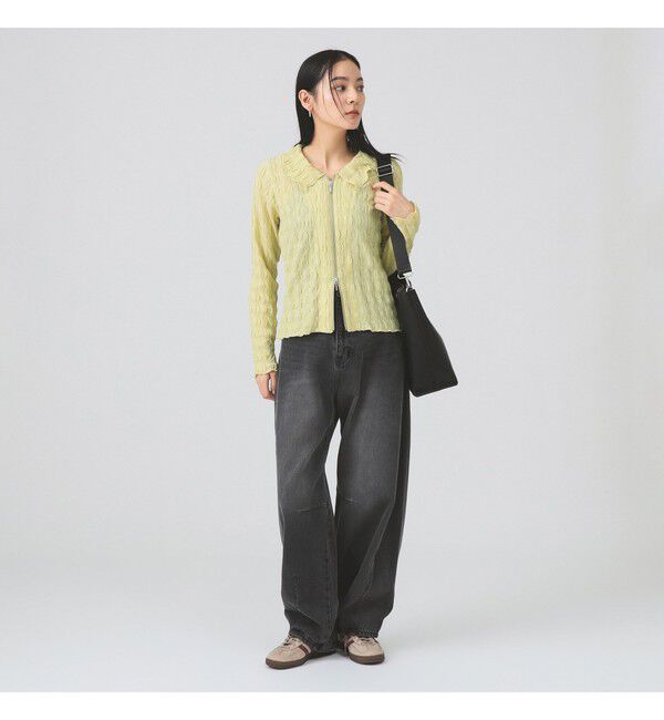 Ray BEAMS 「カット ジャカード ジップ シャツ」|シャツ・ブラウス|