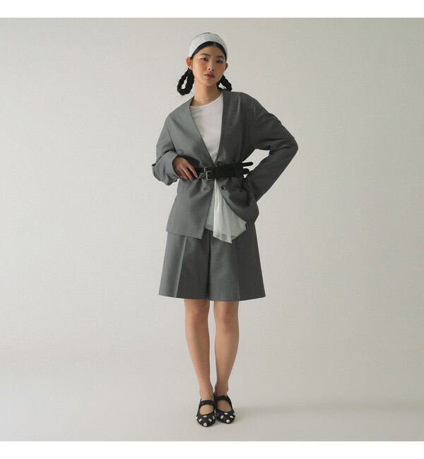 Ray BEAMS 「1タック ハーフパンツ」|その他|