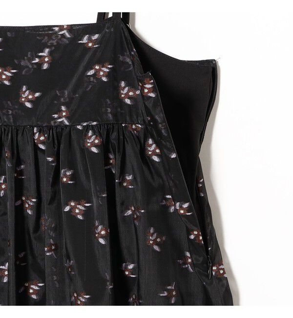 Ray BEAMS 「シアー フラワー ジャカード キャミワンピース」|ワンピース|