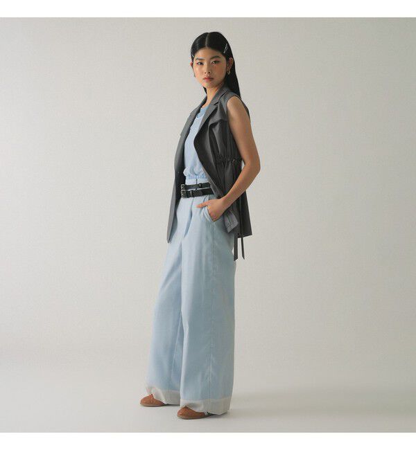 Ray BEAMS 「レイヤード ドロスト ジレ」|ベスト・ジレ|