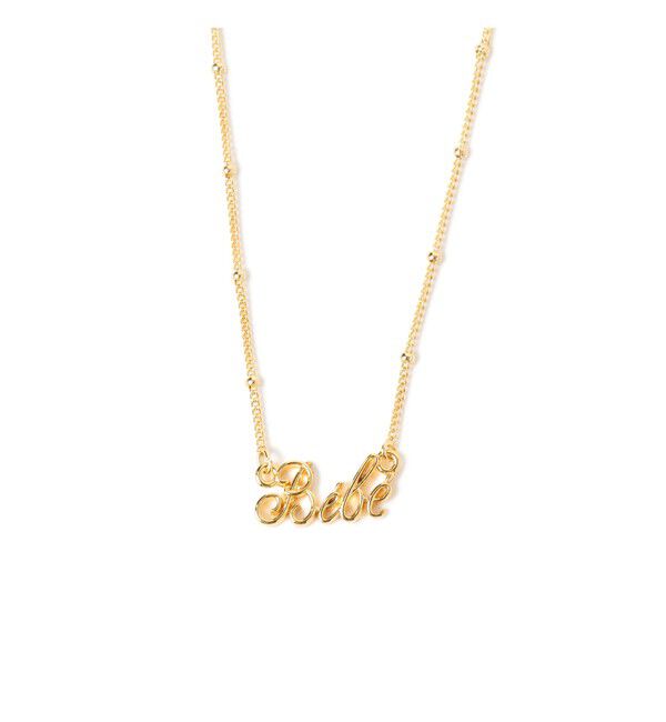 Ray BEAMS 「babe ネックレス」|その他|GOLD