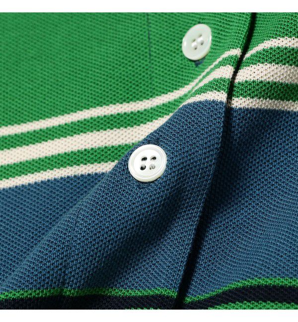 Ray BEAMS 「マルチ ボーダー ビッグ ポロ」|ポロシャツ|