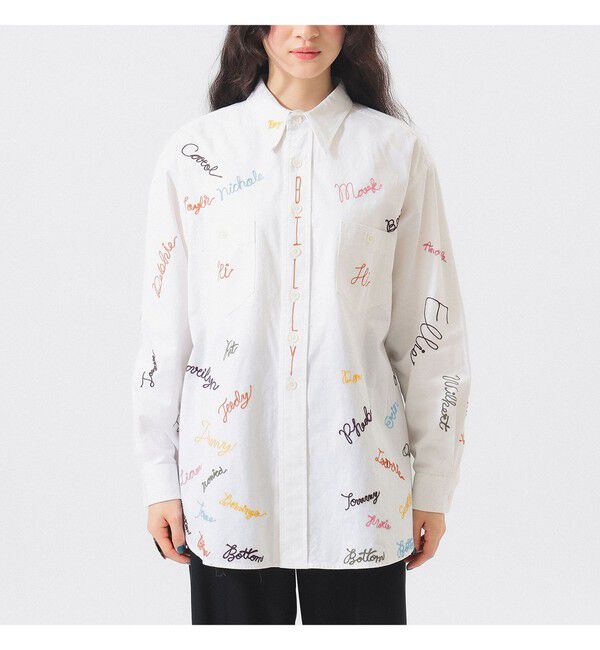 BEAMSBOY「エンブロ ワーク シャツ」|シャツ・ブラウス|