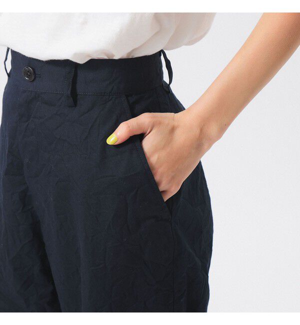 BEAMSBOY「リンクル パンツ」|チノ|