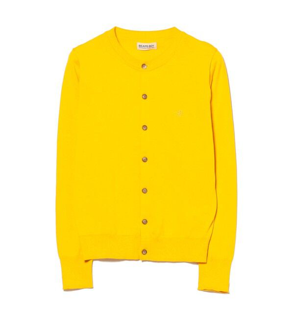 BEAMSBOY「14ゲージ クルーネック カーディガン」|ニット・セーター|