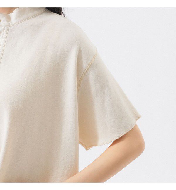 BEAMSBOY「カットオフ ヘンリーネック T」|Tシャツ・カットソー|