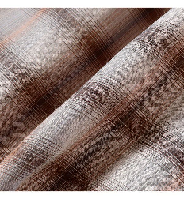 BEAMSBOY「maturely / ボイル チェック ワイド イージー」|チノ|