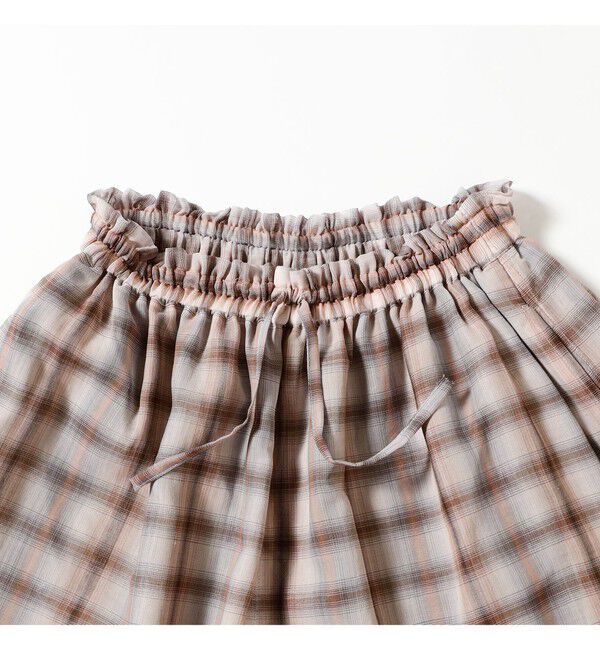 BEAMSBOY「maturely / ボイル チェック ワイド イージー」|チノ|