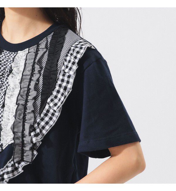 BEAMSBOY「【別注】TORI-TO / 縦フリル Ｔシャツ」|Tシャツ・カットソー|