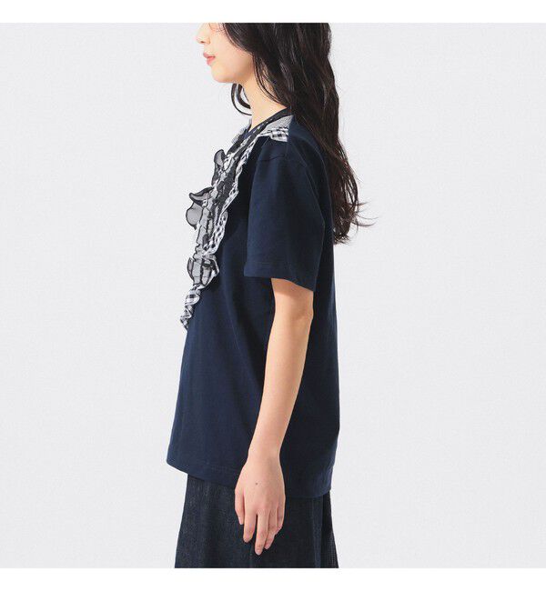 BEAMSBOY「【別注】TORI-TO / 縦フリル Ｔシャツ」|Tシャツ・カットソー|