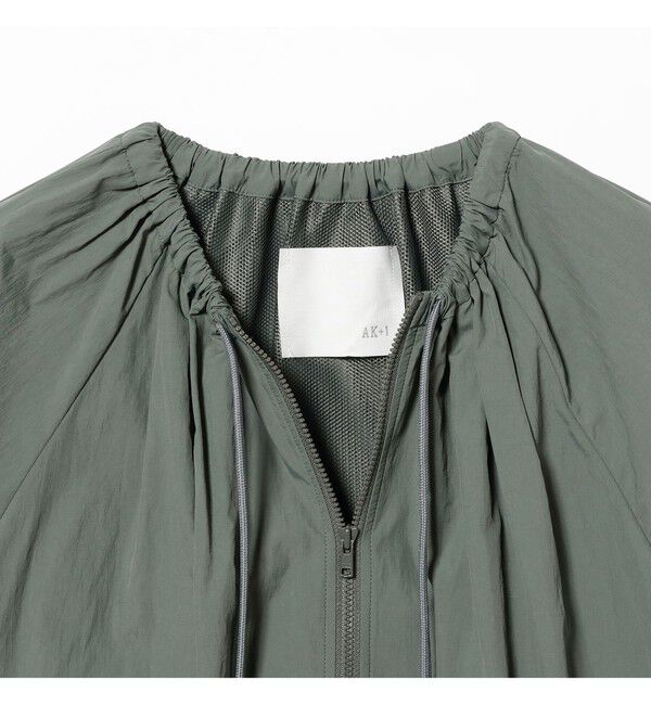 Demi-Luxe BEAMS 「AK+1 / エアリー ナイロン ブルゾン」|ブルゾン・スタジャン|