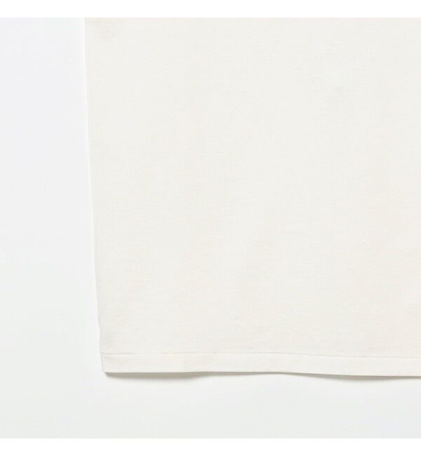 Demi-Luxe BEAMS 「コットン シルク フレンチスリーブ Tシャツ」|Tシャツ・カットソー|