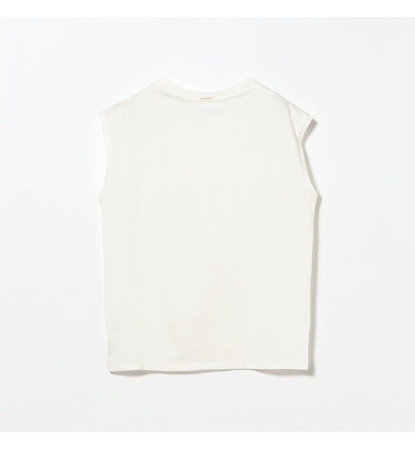 Demi-Luxe BEAMS 「コットン シルク フレンチスリーブ Tシャツ」|Tシャツ・カットソー|