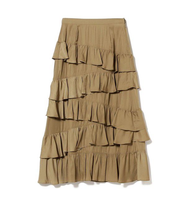 Ray BEAMS 「アシンメトリー フリル ティアード スカート（1369CL）」|スカート|