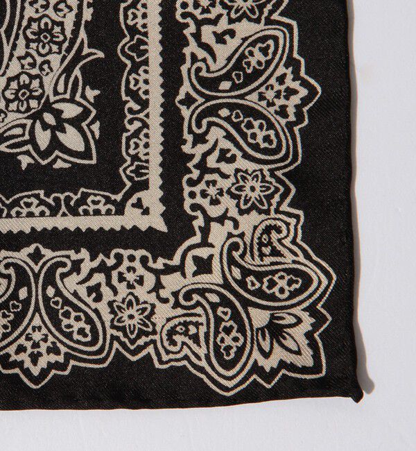 BEAMS PLUS「BEAMS PLUS / Pocket Chief Silk Bandana」|ハンカチ|